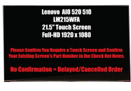 HP 22-D 22-df0023w 22" Borderless LCD Screen All-in-One Touchscreen 21.5" FHD