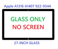 Apple 816-0242 Cinema Thunderbolt 27" Replacement Front Glass Cover A1407 A1316