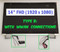 L62983-001 SPS LCD Hinge Up 14 FHD AG LED UWVA L62983-001 Display 35.6 cm