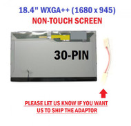 18.4" WXGA+ Glossy Laptop LCD Screen For Toshiba Qosmio X505-Q898