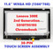 11.6" Lenovo 300e Chromebook 2nd Gen 81MB0004US LCD Touch Screen Bezel 5D10T95195