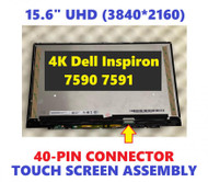C7HP5 DELL inspiron 7590 4k UHD 3840x2160 Touch Screen Assembly