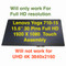 FHD For Lenovo Yoga 710-15IKB 80V5 5D10M14145 LCD LED Touch Screen Replacement