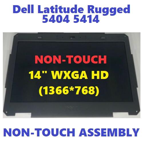 New Genuine Dell Latitude 5414 Rugged LCD Assembly W/pdb Non Touch Screen Nh4rt