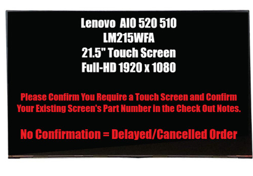 01AG923 01AG924 01AG960 Lenovo LCD LED Display Screen IdeaCentre A340-22IGM F0EA