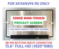 New 15.6" FHD LCD IPS Screen Display Fits HP p/n M01103-001