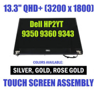 Dell XPS 13 9350 9360 P54G P54G002 QHD LCD Touch Screen Full Assembly Shell