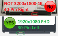 13.3" ASUS Zenbook UX303LA UX303LN LCD Screen & Touch Panel Assembly Bezel