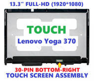 Lenovo Thinkpad Yoga 370-13 13.3" FHD LED LCD Touch Screen Digitizer 20JH002AUS