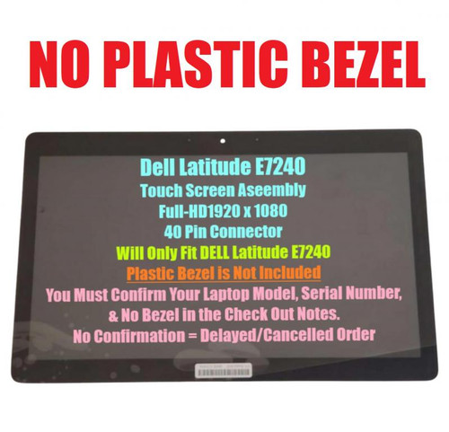 12.5" FHD TOUCH LAPTOP LCD SCREEN Assembly Dell Latitude E7240