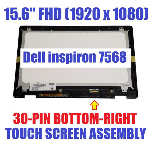 Dell Inspiron 7568 Laptop LCD Touch Screen Bezel 15.6" FHD 30 Pin 0HV2T