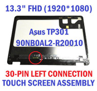 13.3" N133HSE-EA3 LED Display Touch Screen Assembly & Frame ASUS TP301UJ-C4011T C4094T 1920x1080