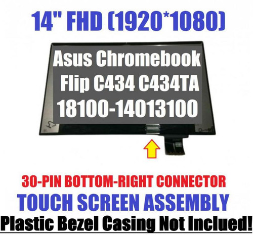 Asus Chromebook Flip C434T C434TA 14.0" FHD LCD Touch Screen Assembly