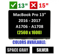 LCD Screen Full Assembly Gray 661-07970 Apple MacBook Pro A1708 Mid 2017 EMC 3164
