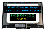 14'' 1080p FHD LCD Touch screen Assembly Bezel Lenovo IdeaPad FLEX-14IWL 81SQ