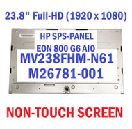 NEW LCD Non-Touch Screen Replacement For HP P/N M26781-001 23.8" AIO
