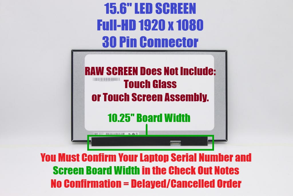 Lenovo ideapad 5-15ARE05 Type 81YQ LCD LED Screen 15.6