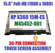 HP M27504-1J1 15.6" FHD 250 VGM DBTS TPK/BOE Touch Screen Assembly