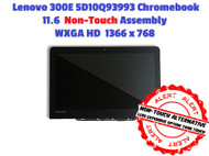 Lenovo 300E Chromebook Non Touch Screen 11.6" HD 1366x768 5D10Q93993