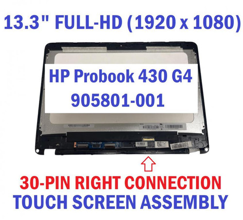 HP 905801-001 REPLACEMENT Laptop LCD Touch Screen Display Assembly
