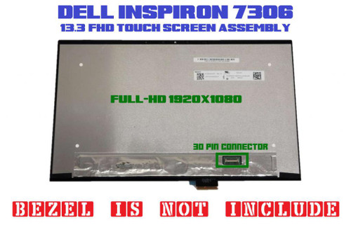 Vm8jr F4hw7 Ne133fhm-n56 Genuine Dell LCD 13.3" Fhd Touch 7306 2-In-1 P124g