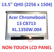 Acer KL.1350K.001 CB713-1W-327C 13.5" QHD Slim Screen LCD Panel