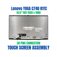 Lenovo Yoga C740-14IML LCD 81TC Touch Screen 14" 5D10S39587 FHD 30 Pin