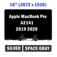 LCD Assembly Silver MacBook Pro Retina 16" A2141 2019
