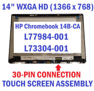 LCD Touch Screen Digitizer Display Assembly HP Chromebook x360 14b-ca0023DX