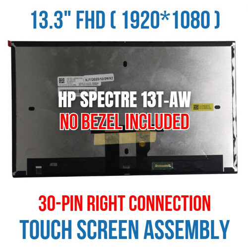 L75197-001 13.3" LCD Touch Screen Assembly HP Spectre x360 13-AW