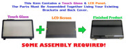 Hp 17z-f 17t-f Lg Lp173wf1-tlb3 17.3" Fhd Led Laptop LCD Screen Assembly 766906-001