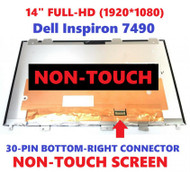 New 14.0" Led IPS Fhd Display Screen Panel Matte dell Inspiron 7490