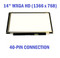 B140XTK01.0 H/W:6A Lenovo ideapad Chromebook LED LCD Touch Screen 14" HD Display