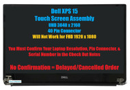 3FY9C JXF32 For Dell XPS 15 9570 Precision 5530 LCD Touch Screen Replacement