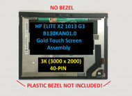 L31365-001 HP ELITE X2 1013 G3 13.3" Display Panel 3k2k BV LED UWVA Bezel Touch Screen