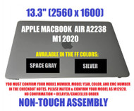 13" for MacBook Pro M1 2020 A2338 LCD Full Screen Display Assembly Space Grey