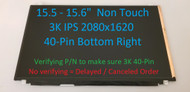 15.6" LED LCD Screen Lenovo ThinkPad P50s 20FK 20FL 3K IPS NON TOUCH