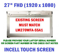 1 PCS LG LM270WFA-SSA1 Touch Screen LCD Panel LM270WFA(SS)(A1) New