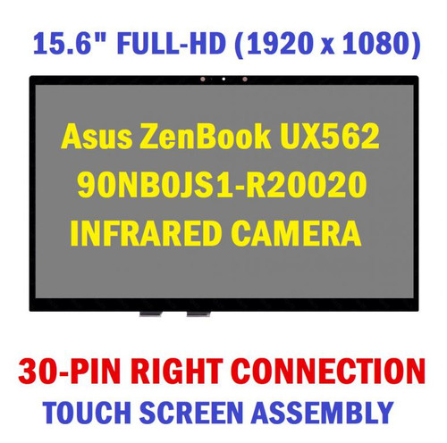 ASUS Q506 Q526 Q506F Q526F Q506FA Q526FA Q506FA-BI5T8 Q526FA-BI7T10 Q526FA-BI7T13 15.6" Full HD 1920x1080 IPS LCD Display Touch Screen Digitizer Glass Assembly NO Bezel