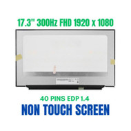 LQ173M1JW04 17.3" 300Hz 40 Pin Full HD 1920x1080 IPS LCD Display Screen Panel REPLACEMENT