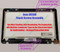 90nb0c23-r20010 Asus LCD 15.6" Touch Digitizer Ux560uqk-1c Series
