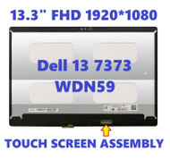 FHD LCD Touch Screen Digitizer Display Assembly Dell Inspiron 13 7373 Bezel