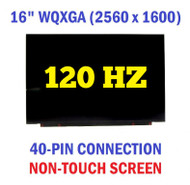 New 16" 2.5K WQXGA 2560X1600 IPS LCD Screen REPLACEMENT Display 5D11B02428 B160QAN02.H Non Touch