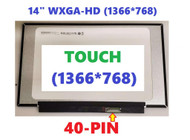 New Screen REPLACEMENT AUO B140XTK02.0 HW1A 1A 14.0" Embedded Touch Screen LED + Digitizer HD WXGA Display