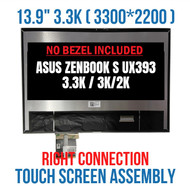 ASUS ZenBook S UX393EA 13" 3300x2200 AUO B139KAN01.0 IPS LCD Screen Touch Screen Assembly