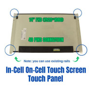 REPLACEMENT 14" FHD LCD Screen LED Display On-Cell Touch Digitizer N140HCN-E5C