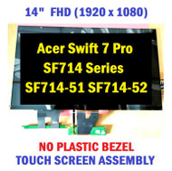 14" LCD Touch Screen B140HAN06.0 assembly Acer Swift 7 Pro SF714-51T 1920X1080