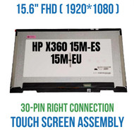 REPLACEMENT HP Envy x360 15-eu0001nn 15-eu0001no 15-eu0001nx 15-eu0001ua 15-eu0002nb 15.6" FHD 1080P IPS LCD Display Touch Screen Digitizer Assembly Bezel Control Board