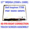 9k09h 6mwpg Lp170wq1(sp)(c1) OEM Dell LCD 17 Led Touch 7706 2-In-1 P98f