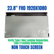 1 of 14-image for23.8" FHD LED LCD Display Screen Panel REPLACEMENT HP 801615-001